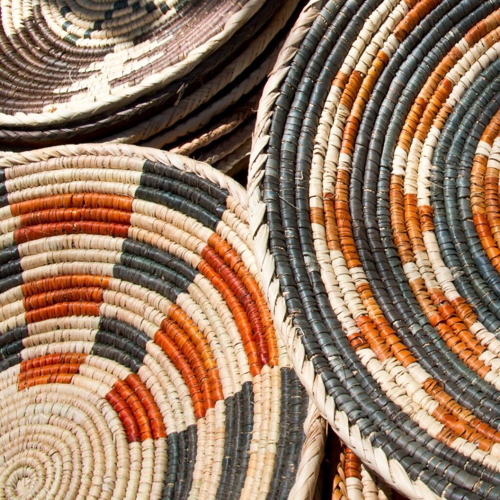 Navajo Wedding Baskets